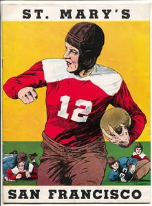 University of San Fran. vs St Mary's. NCAA Football Game Program 11/7/37-FN - Picture 1 of 1