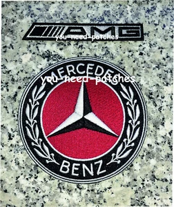 Parche AMG Mercedes Benz German Car Auto Jersey Auto Tuning Racing parche 2 piezas - Imagen 1 de 1