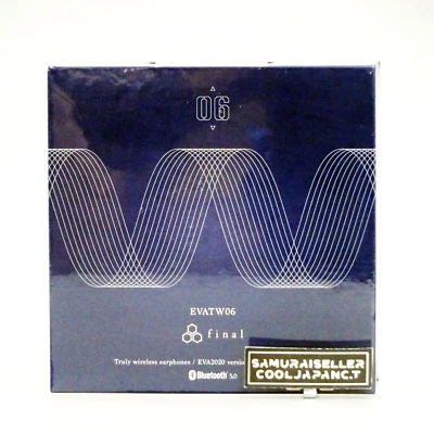 EVANGELION JAPAN Limited ANIME EVA2020 × final Wireless earphone Mark06 KAWORU - Image 1 of 4