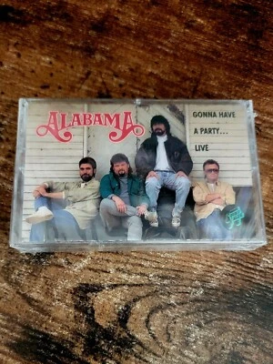 Alabama  Gonna Have A Party...live  1993 BMG  New Sealed  Cassette  - Image 1 of 4