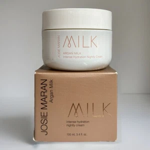 Josie Maran Argan Milk Intense Hydration Nightly Cream 3.4 oz 100 ml - Picture 1 of 4