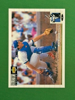 1994 Upper Deck Collector's Choice #297 Rick Wilkins Silver Signature Parallel - Image 1 of 2