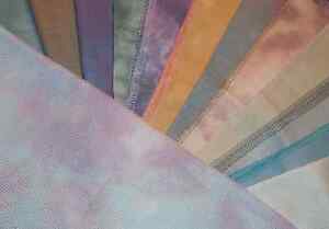 Zweigart Aida 14 Count Hand Dyed by Silkweaver Fabrics 18" x 28" Cross Stitch 