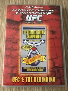 FILM UFC 1 THE BEGINNING LE ANFANG ULTIMATE FIGHTING CHAMPIONSHIP DVD FRANZÖSISCH - Bild 1 von 3