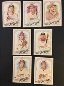 2018 Topps Allen & Ginter Colorado Rockies Team Set 7 Cards With SP - Picture 1 of 1
