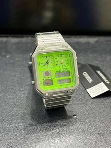 CITIZEN RECORD LABEL JG2120-65W TiCTAC Limited Watch Ana-Digi Temp Thermosensor - Picture 1 of 4