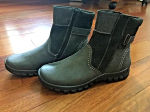 Marko Boots Genuine Leather sheep fleece inside 37 Euro ( 7 US) Youth  Boy Girl - Picture 1 of 7
