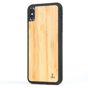 Snakehive Apple iPhone X / XS genuino Madera natural Bumper Funda trasera - Imagen 1 de 5