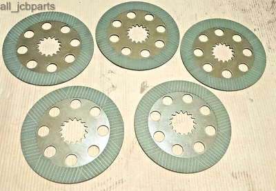 JCB BACKHOE 3CX- BRAKE FRICTION PLATE, SET 5 PCS (PART NO. 458/20353 450/10224) - Image 1 of 4