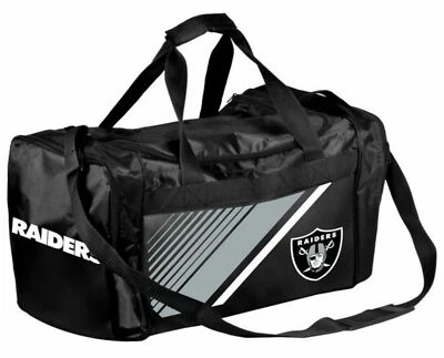 NFL Las Vegas Raiders Gimnasio Equipaje de Viaje Bolsa de Lona Mediana  Foto 1 de 4