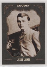 2022 Upper Deck Goudey Wild West Weekly Green Jesse James #17 y1s