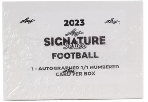 2023 Leaf Signature Series Football Hobby Box