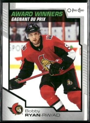 2020-21 Upper Deck #606 Bobby Ryan Ottawa Senators 2020-21 Update Card - Image 1 of 2
