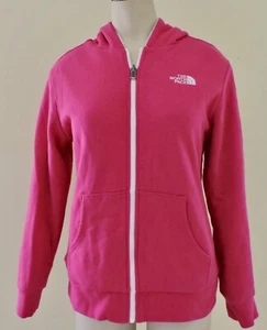 THE NORTH FACE ELLOISE REVERSIBLE Girls XL 18/20 Pink Full Zip Hoodie Jacket - Picture 1 of 8