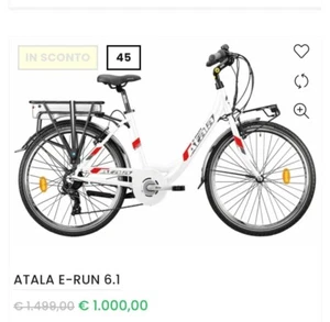 bicicletta elettrica Atala,nuove ancora imballaggio della casa. Mai montate. - Foto 1 di 2