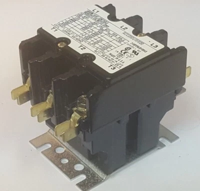 Contactor, 25A, 120 VAC Coil, Arrow Hart, Prod Unlimited # 93, P/N: ACC230UMM20 - Image 1 of 3