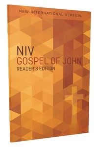 Gospel of John: New International Version, Orange Cross, Reader'S Edition - Foto 1 di 12