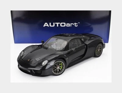 AUTOART 12121 PORSCHE - 918 SPYDER 2013 - GLOSSY BLACK - 1/12 - Immagine 1 di 2