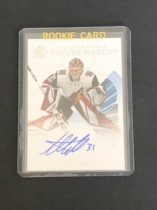 2017-18 SPA Adin Hill Future Watch ROOKIE Auto SP/999 Vegas - Picture 1 of 2