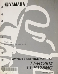 2000 Yamaha TT-R125 Owner's Service Shop Repair Manual TT-R125M Original - Picture 1 of 2