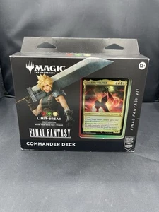Magic The Gathering Final Fantasy VII 7 Commander Deck Limit Break - Picture 1 of 1