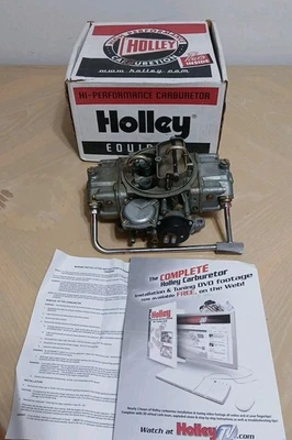 Holley 75021 Marine 600 CFM Carburetor w/ Instruction  - Image 1 of 4