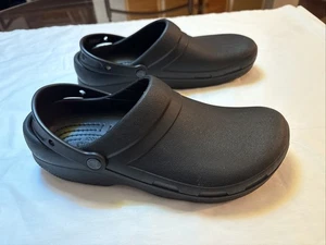 Crocs Specialist Arbeits-Clog Schuh Herren Gr. 12 einfarbig schwarz geschlossene Zehe Krankenschwester IC - Bild 1 von 14
