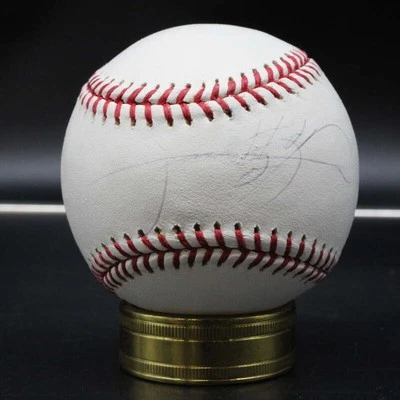 Cachorros de béisbol firmados por Sammy Sosa Rawlings OML recuerdos montados automáticamente ZJ18126 Foto 1 de 4