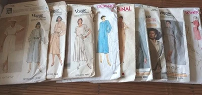 Vtg Vogue Designer Sewing Patterns 1126 1442 1507 2073 2162 2393 2445 2471 2473 - Image 1 of 4
