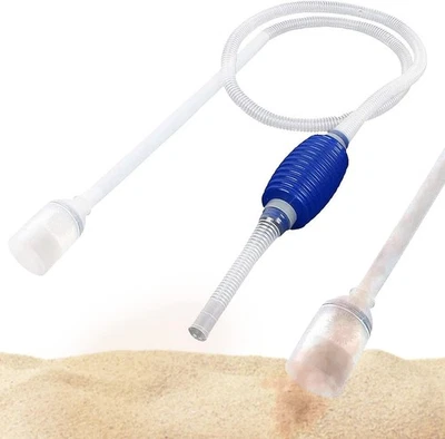 Fish Tank Water Siphon Pump 65" Aquarium Gravel Cleaner with Priming Bulb - Image 1 of 4
