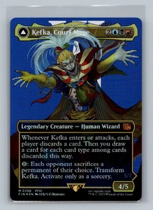 Kefka, Court Mage (0398) [Borderless Foil] (NM) - MTG - Final Fantasy (ENG) - Picture 1 of 2