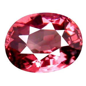 1.10 ct Magnificent Oval Cut (7 x 5 mm) Tanzania Pink Malaya Garnet Gemstone - Picture 1 of 1