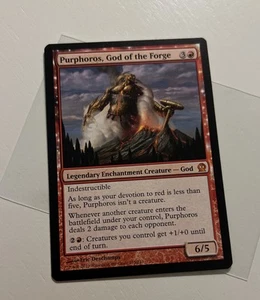 MTG Magic The Gathering Purphoros, God Of The Forge *NP - Picture 1 of 2