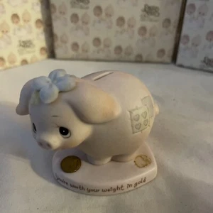 Precious Moments E9282B "You're Worth Your Weight In Gold" - Picture 1 of 2