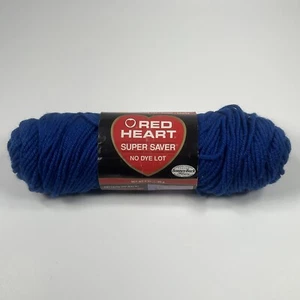 Red Heart Needlepoint/Embroidery THREAD Tapestry 100% Acrylic 4 Ply Yarn Blue - Picture 1 of 6