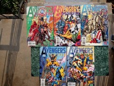 Avengers Forever 4, 5, 6, 7, 12 [LOT OF 5] VF-, FN+, VF-, VF, VF- (1999 MARVEL)