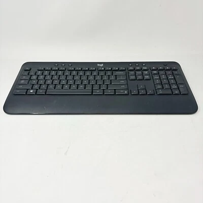 LOGITECH K540 Wireless Keyboard M185 Black NO RECEIVER - Image 1 of 4