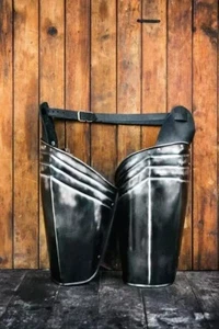 Medieval pair Of Upper Leg Thigh Armor Larp Warrior Steel Knight Leg Armor - Picture 1 of 5