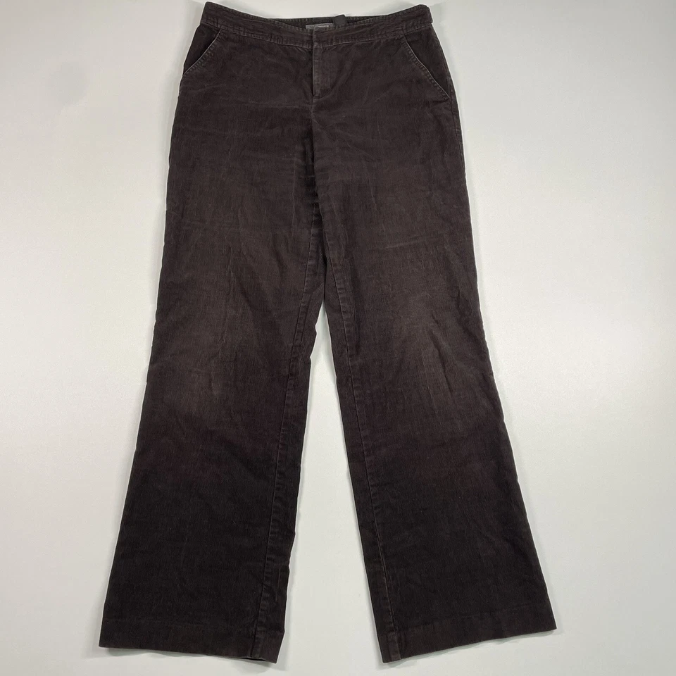 Liz Claiborne Pants Women’s 8 Brown Audra Corduroy Measures 32x32 - Image 1 of 4