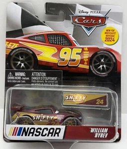 2024 Disney Cars pressofuso scala 1:55 Nascar WILLIAM BYREV - Foto 1 di 6