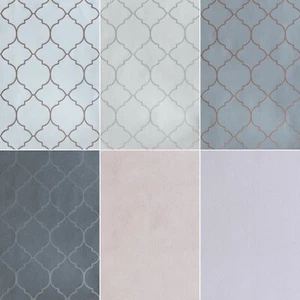 Exklusive Kristall Spalier Geometrisches Design Glitzer Sparkle Metallic Tapete - Bild 1 von 25