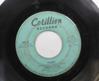 Hear! Funk Breaks Instr. 45 Freddy King - Funky / Play It Cool On Cotillion - Image 1 of 2