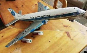 Vintage Airplane Pan AM Boeing N707PA Toy Jet Clipper Japan 60's - Picture 1 of 10
