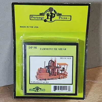 Durango Press DP-98 HO Scale Fairmont Tie Shear Kit - Image 1 of 3