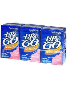 Sanitarium Strawberry Up&go Liquid Breakfast 250ml - Picture 1 of 2