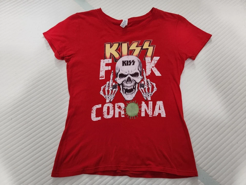 T-shirt Rock Band Red Short Sleeve Medium Unisex - Image 1 of 2