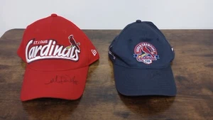 Gorras de béisbol autografiadas de los Cardenales de San Luis y los Cardenales de Springfield - Imagen 1 de 17