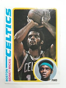 1978-79 Topps Sidney Wicks #109 basketball card Boston Celtics - Picture 1 of 2