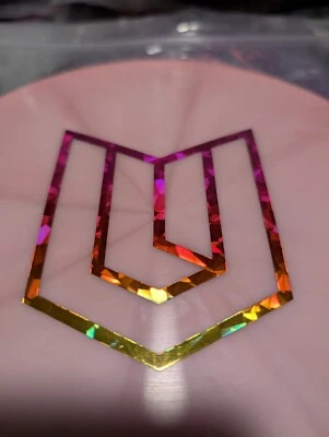 Discraft (Paul Ulibarri Big Shield) Z Swirl Ringer (Holo Rainbow Foil - 172g - Image 1 of 4