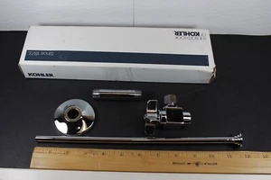 Kohler No.7637-CP Válvula de Alimentación en Ángulo de 3/8" en Cromo Pulido Nuevo de Lote Antiguo - Imagen 1 de 8